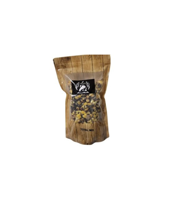 Total Mix Kukurydza-Konopia-Bobik- Orzech tygrysi 1 kg Naturalny CARP FOOD