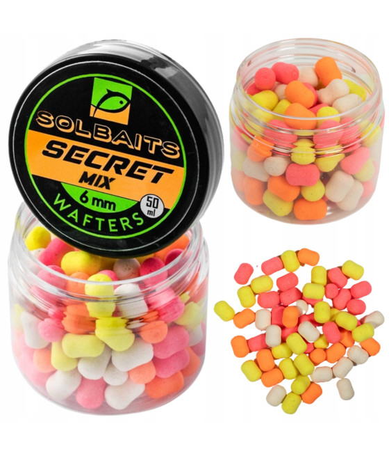 KULKI WAFTERS SECRET MIX SOLBAITS 6mm 50ml