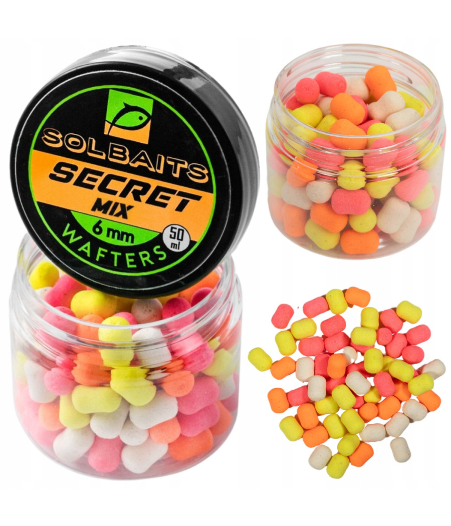 KULKI WAFTERS SECRET MIX SOLBAITS 6mm 50ml