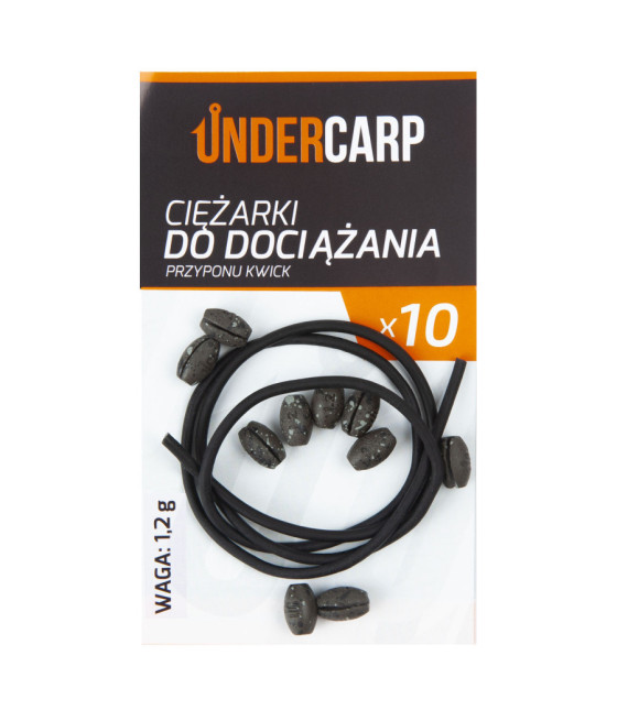 Ciężarki do dociążania przyponu Kwick 1,2 g 10szt UnderCarp