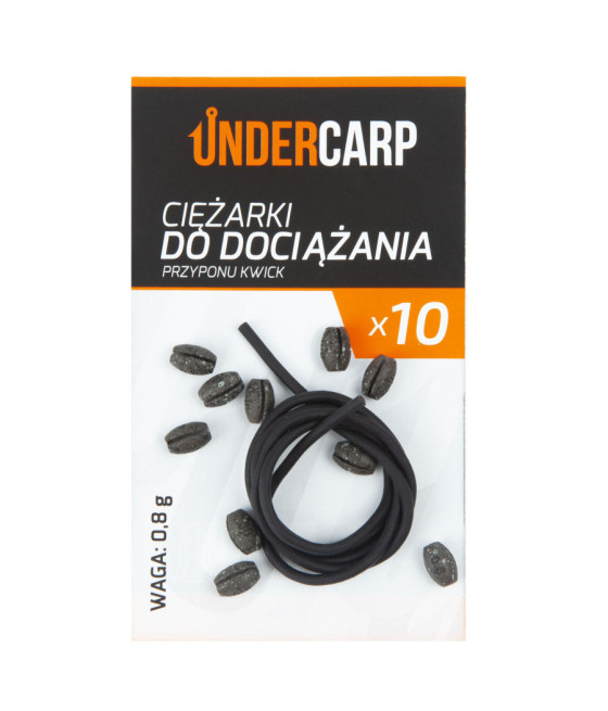 Ciężarki do dociążania przyponu Kwick 0,8 g 10szt UnderCarp