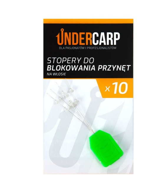 Stopery Do Blokowania Przynęt Na Włosie 10szt UnderCarp