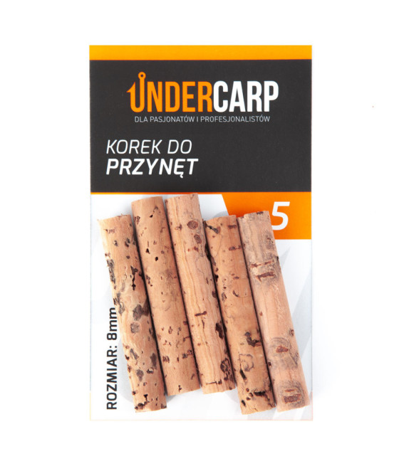 Korek Do Przynęt 8mm 5szt UnderCarp