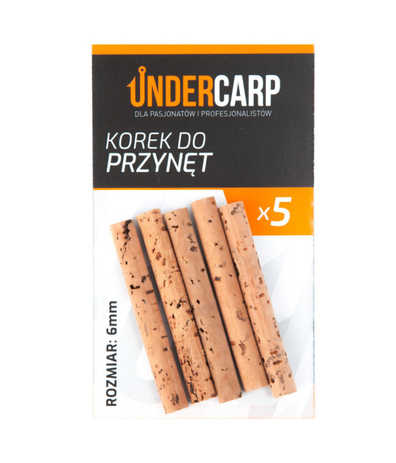Korek Do Przynęt 6mm 5szt UnderCarp