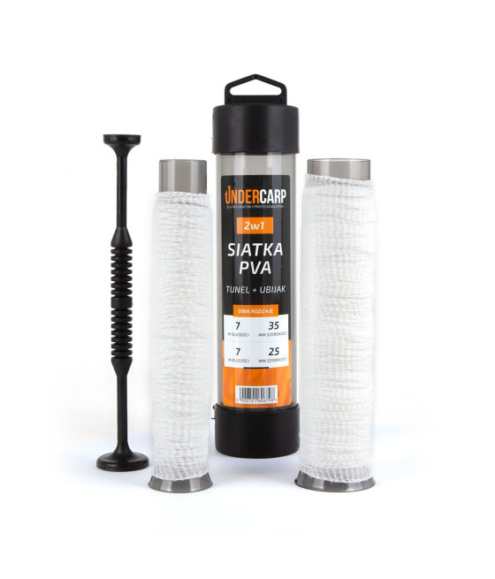 Siatka Pva 2w1 Tunel+Ubijak 25mm 7m+35mm 7m UnderCarp