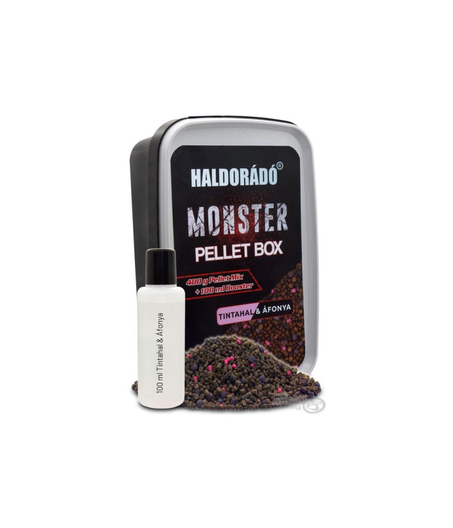 HALDORADO MONSTER PELLET BOX KAŁAMARNICA ŻURAWINA HALDORADO MONSTER PELLET BOX KAŁAMARNICA ŻURAWINA