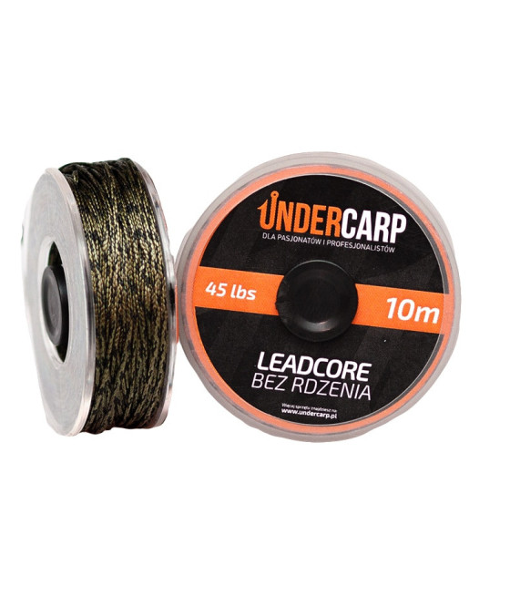 Leadcore bez rdzenia 10 m/45 lbs – zielony UnderCarp