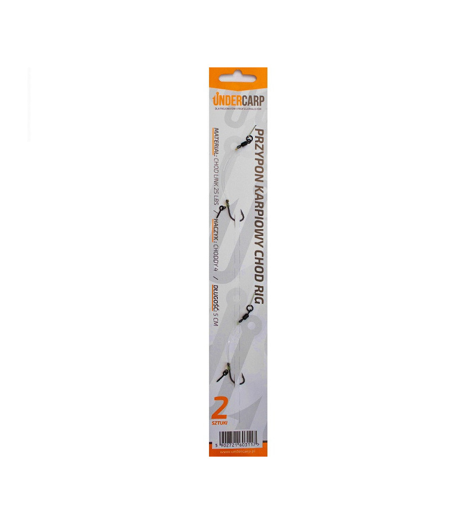 Przypon karpiowy Chod Rig roz 4 UnderCarp 2szt
