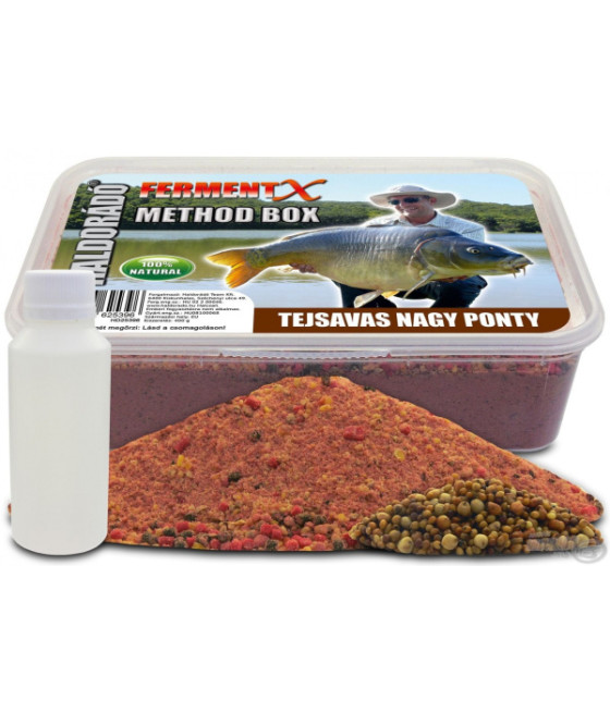 HALDORADO FERMENTX METHOD BOX ZANĘTA 500g +100 ml - DUŻY KARP