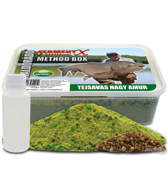 HALDORADO FERMENTX METHOD BOX ZANĘTA 500g +100 ml - DUŻY AMUR
