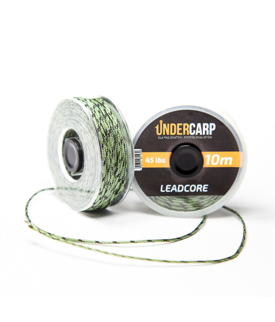 Leadcore 10 m/45 lbs - zielony UnderCarp