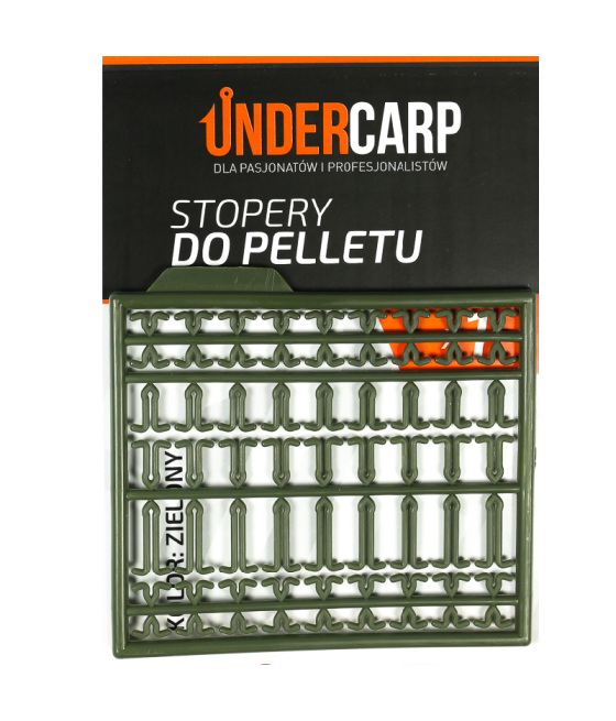 Stopery do pelletu - zielone UnderCarp