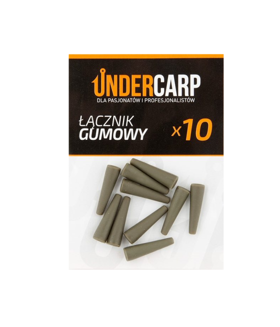 Łącznik gumowy zielony UnderCarp 10szt