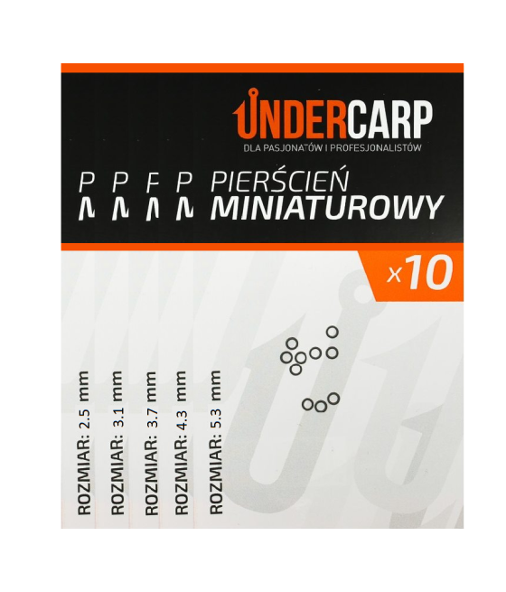 Pierścień miniaturowy 3,7mm do budowy zestawu UnderCarp