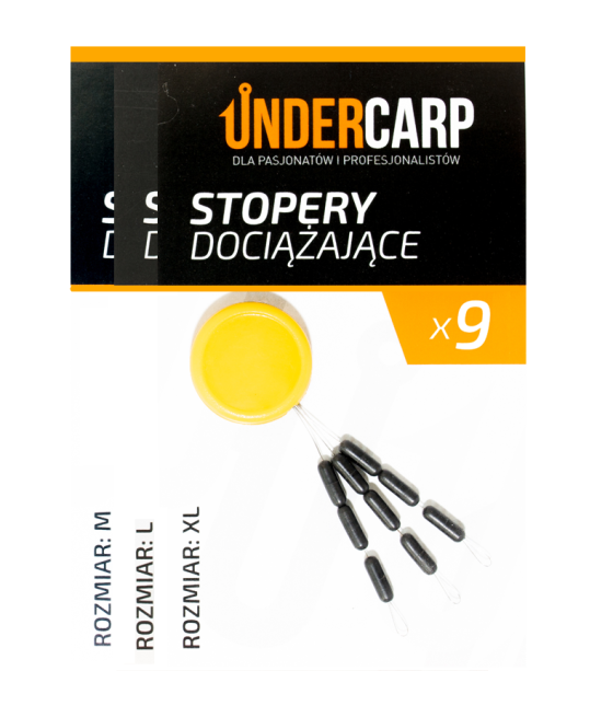 Stopery dociążające roz L 9szt UnderCarp