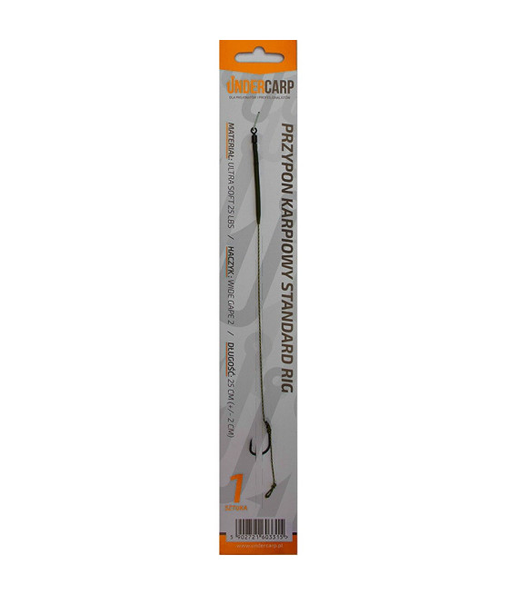 Przypon karpiowy Standard Rig roz 4 UnderCarp 1szt