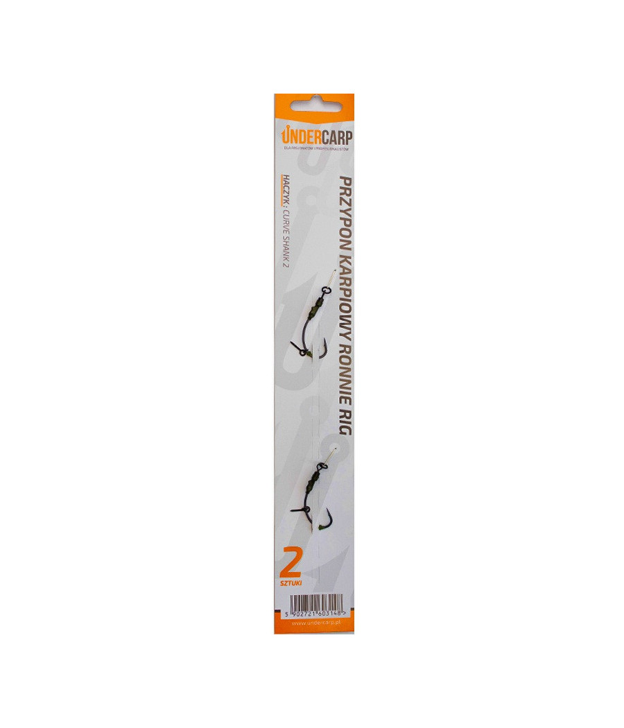 Przypon karpiowy Ronnie Rig roz 6 UnderCarp 2szt