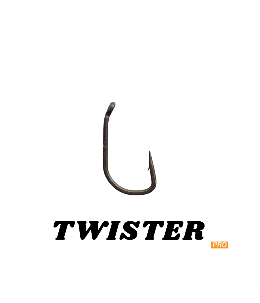 Haki Karpiowe Twister PRO roz 4 UnderCarp 10szt