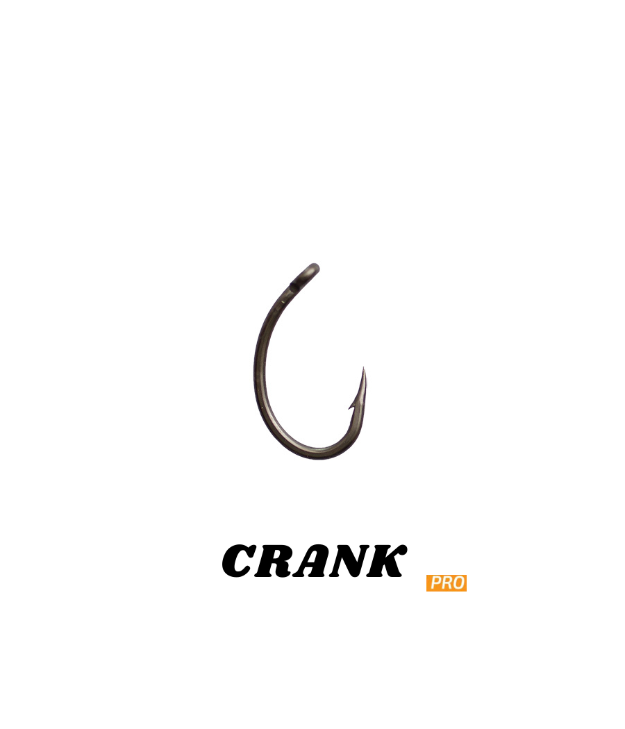 Haki Karpiowe Crank PRO roz 2 UnderCarp 10szt