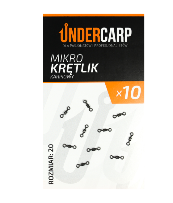 Mikro krętlik karpiowy roz 20 UnderCarp