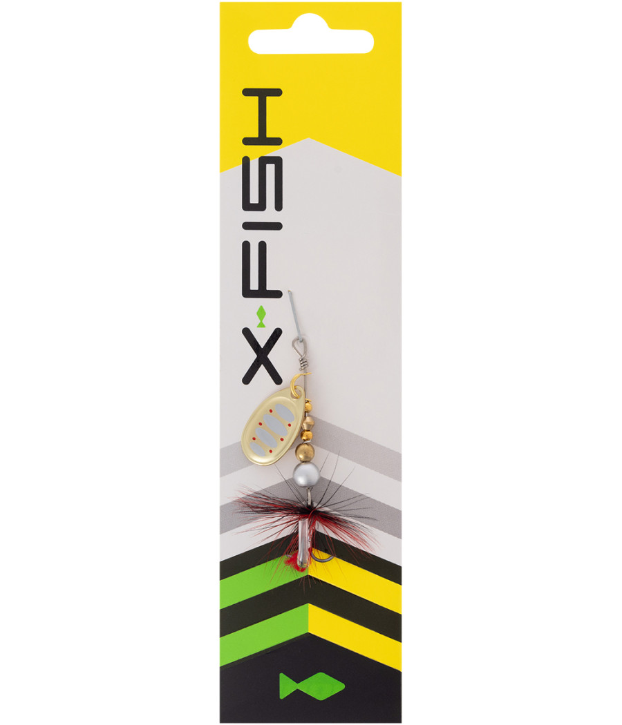 Obrotówka Spinning X-Fish Sirius nr 1 3,7g Gold SRD