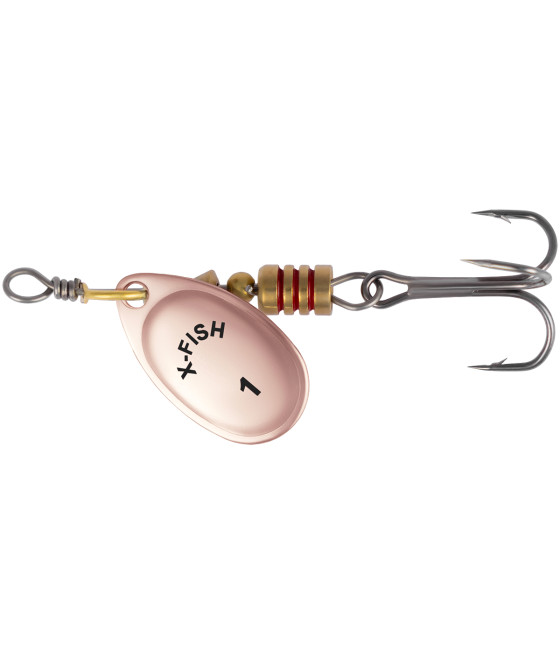 Obrotówka Spinning X-Fish Stark nr 1 2,5g Copper