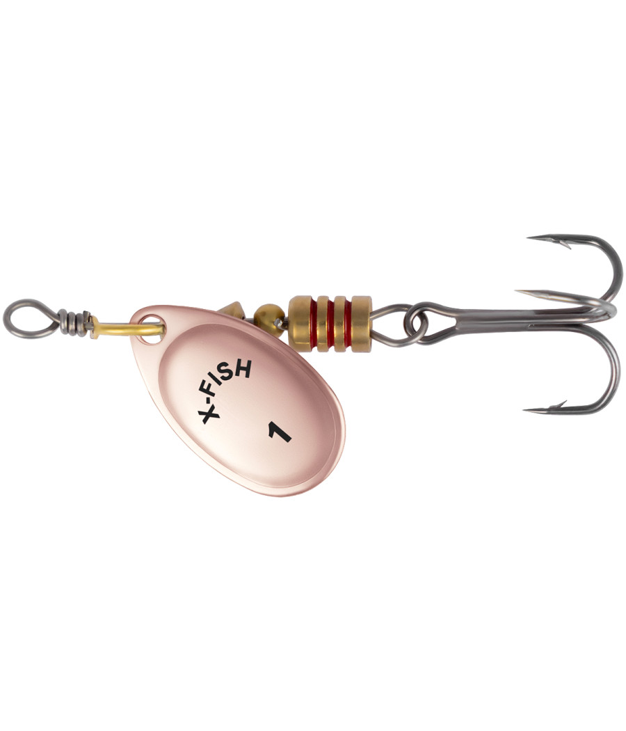 Obrotówka Spinning X-Fish Stark nr 1 2,5g Copper Obrotówka Spinning X-Fish Stark nr 1 2,5g Copper
