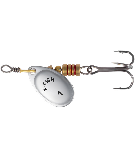 Obrotówka Spinning X-Fish Stark nr 1 2,5g Silver