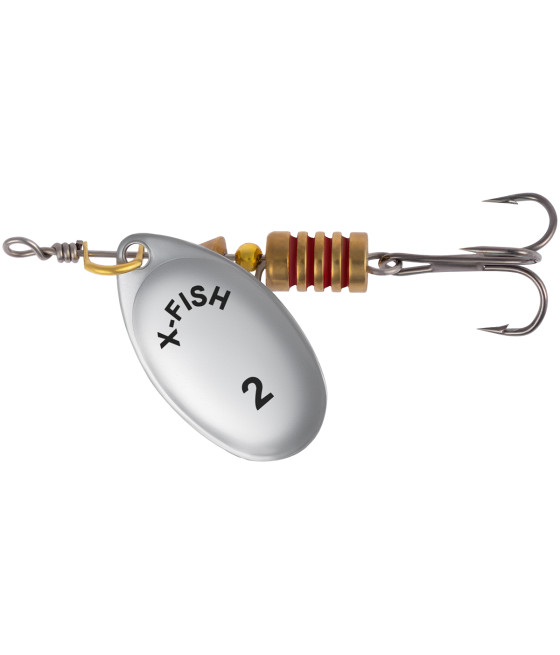 Obrotówka Spinning X-Fish Stark nr 2 4,5g Silver