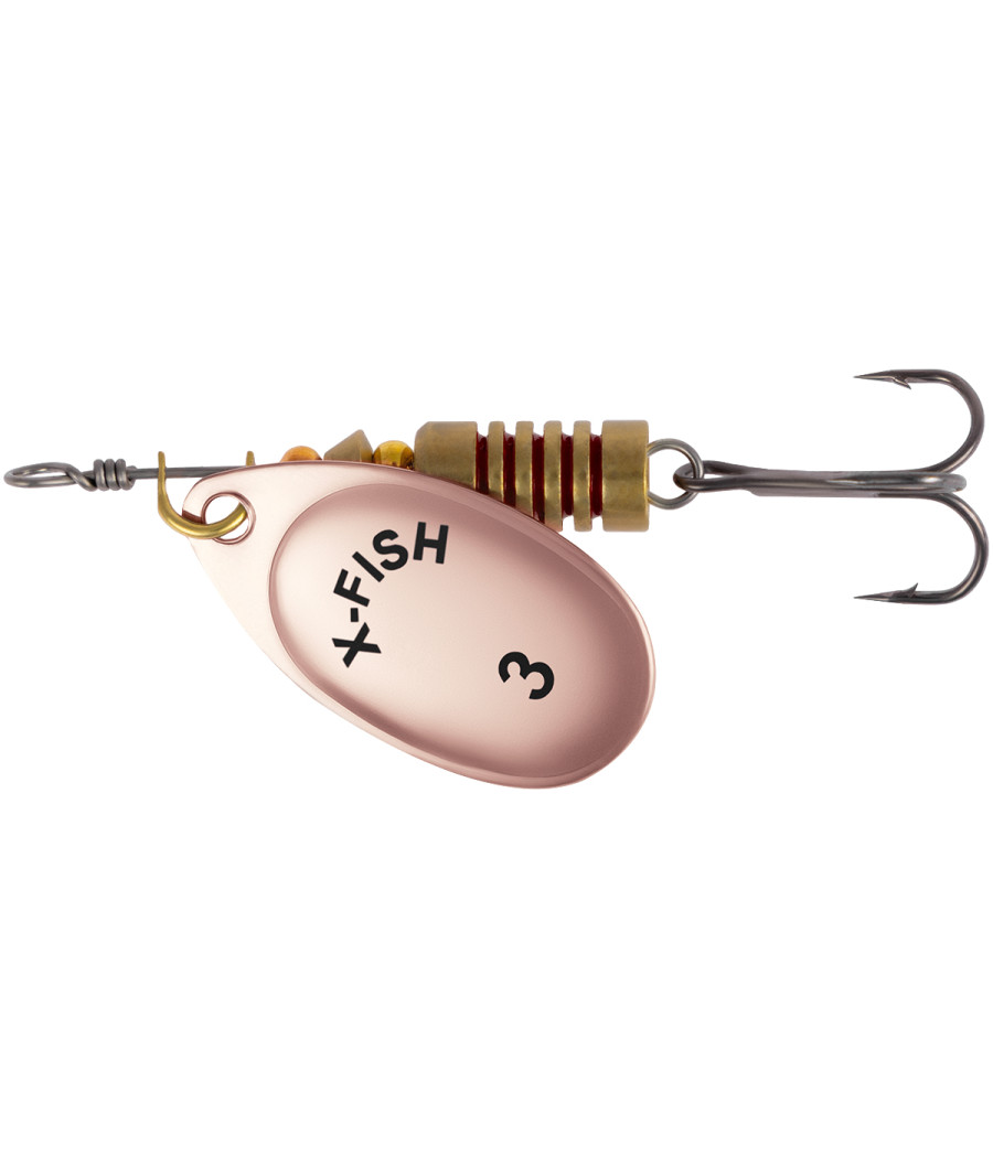 Obrotówka Spinning X-Fish Stark nr 3 7,5g Copper Obrotówka Spinning X-Fish Stark nr 3 7,5g Copper