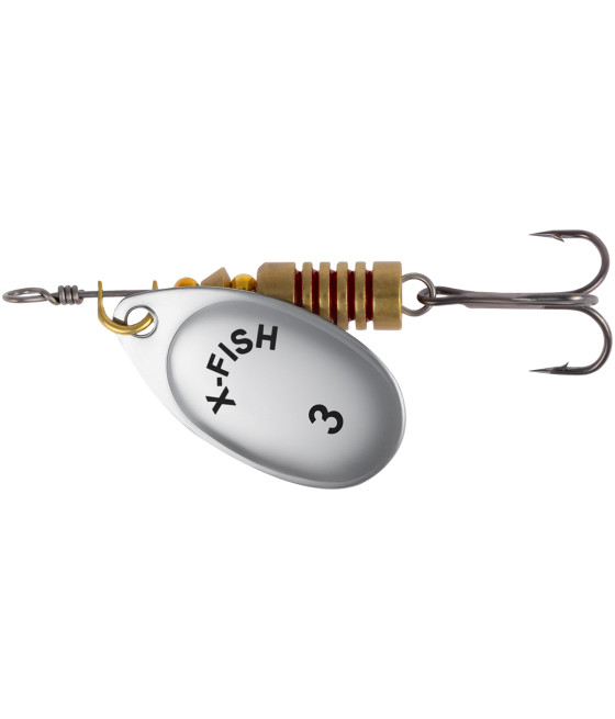 Obrotówka Spinning X-Fish Stark nr 3 7,5g Silver
