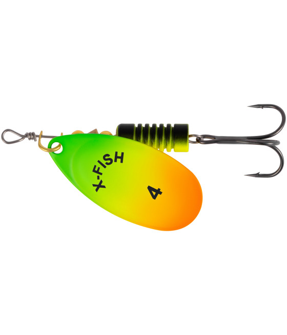 Obrotówka Spinning X-Fish Stark nr 4 9,5g Fire Tiger