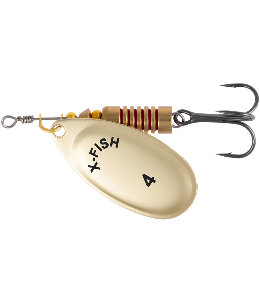 Obrotówka Spinning X-Fish Stark nr 4 9,5g Gold Obrotówka Spinning X-Fish Stark nr 4 9,5g Gold