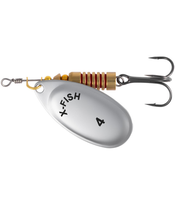 Obrotówka Spinning X-Fish Stark nr 4 9,5g Silver