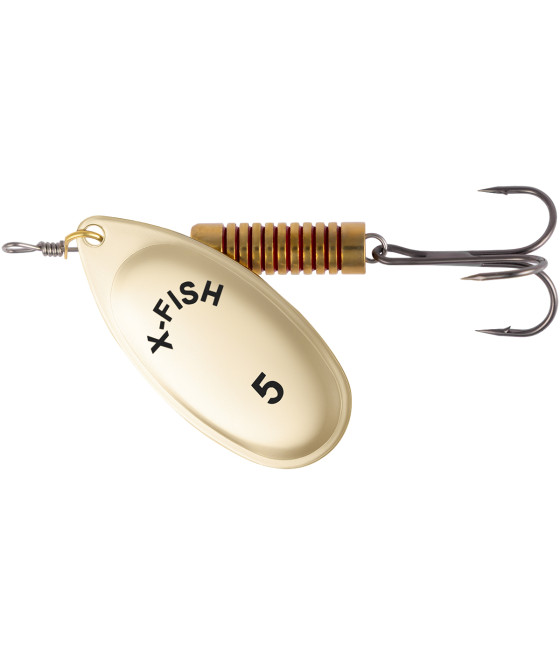 Obrotówka Spinning X-Fish Stark nr 5 14g Gold