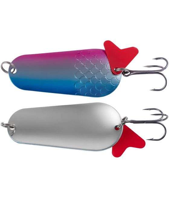 Blacha Wahadłowa Wahadłówka Spinning X-Fish Godzilla 14g Silver Pink Blue