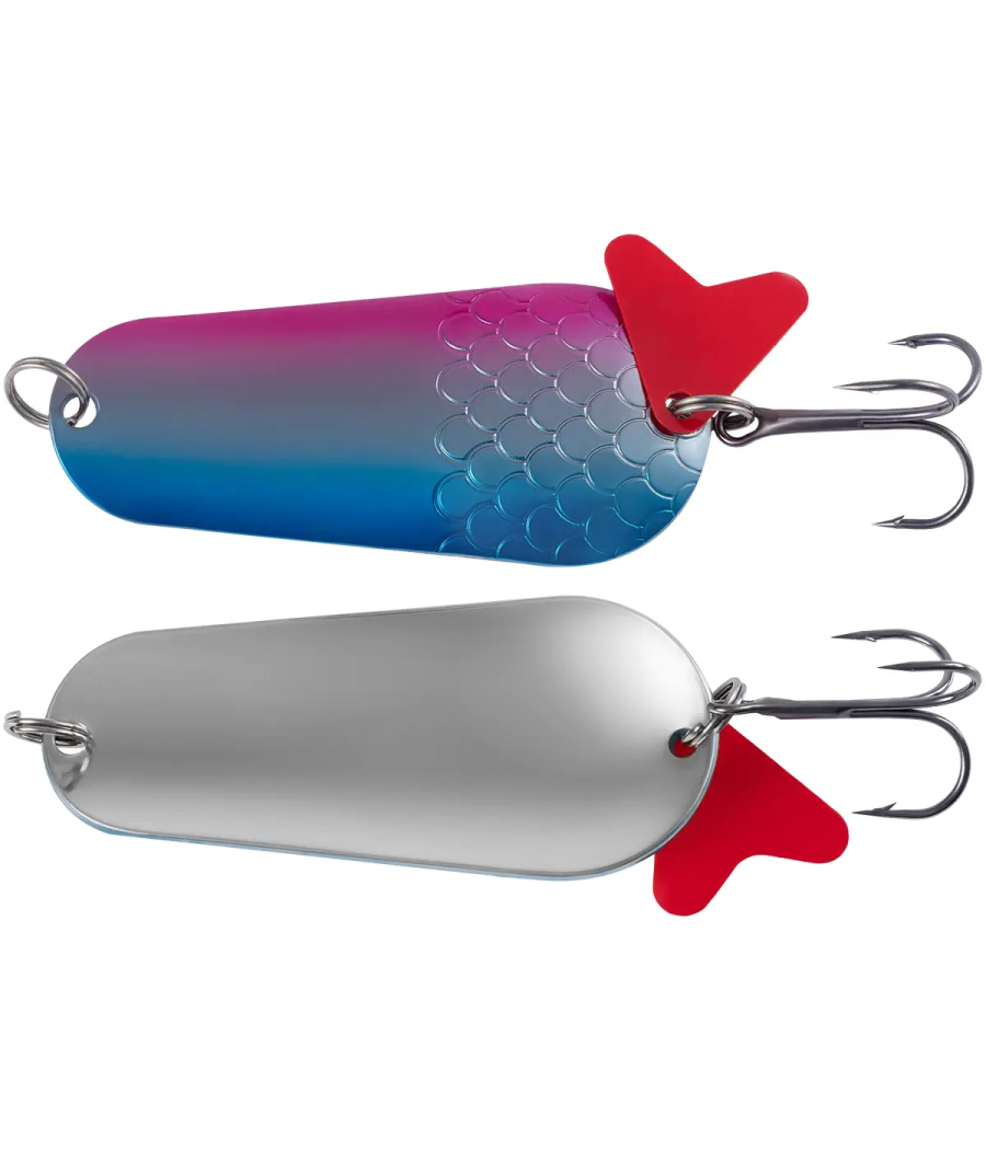 Blacha Wahadłowa Wahadłówka Spinning X-Fish Godzilla 14g Silver Pink Blue Blacha Wahadłowa Wahadłówka Spinning X-Fish Godzilla 14g Silver Pink Blue