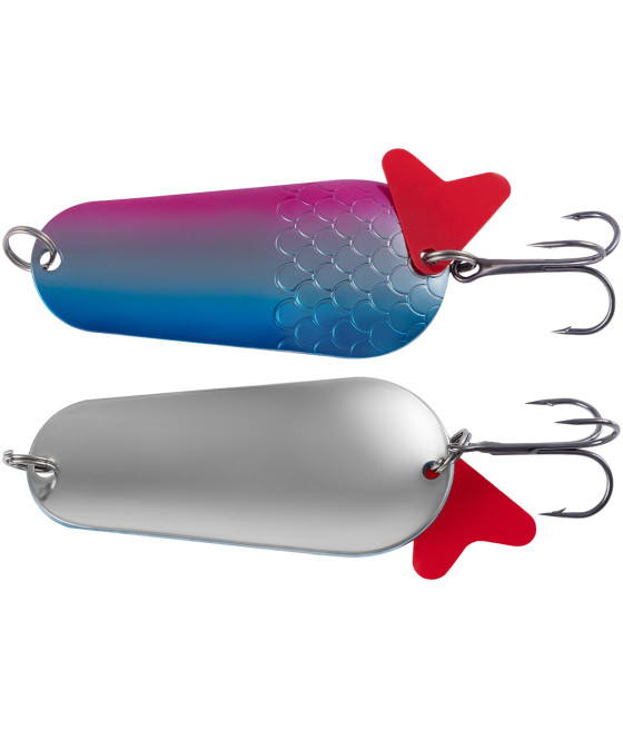 Blacha Wahadłowa Wahadłówka Spinning X-Fish Godzilla 20g Silver Pink Blue