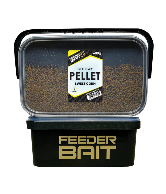 Pellet Gotowy w Wiaderku SweetCorn Słodka Kukurydza 600g Feeder Bait