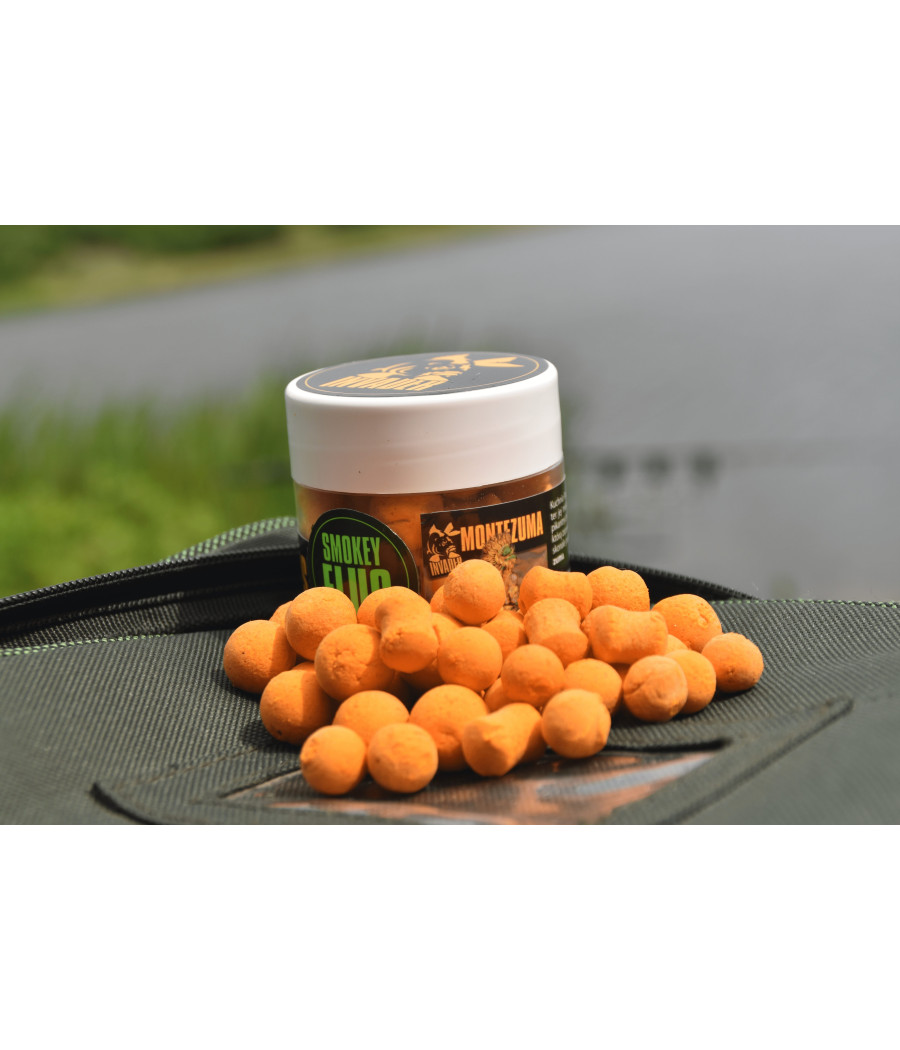 Kulki Karpiowe Pop Up Smokey Fluo Montezuma Ananas INVADER