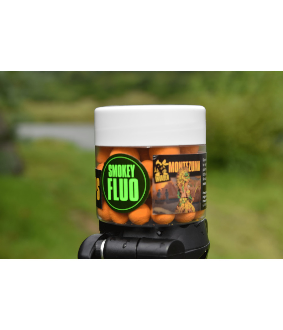 Kulki Karpiowe Pop Up Smokey Fluo Montezuma Ananas INVADER