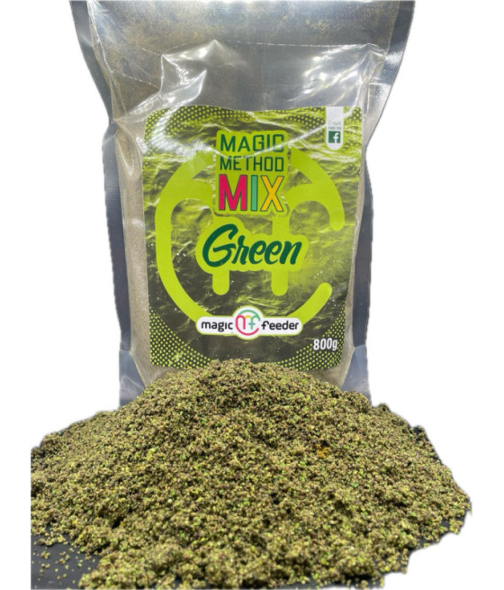 Zanęta Magic FEEDER Method Mix GREEN 800g