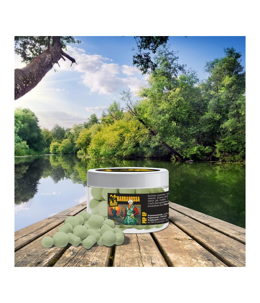 Kulki Karpiowe Pop Up Barbarossa GLM INVADER