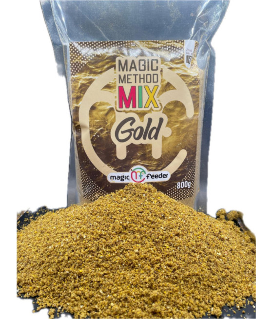 Zanęta Magic FEEDER Method Mix GOLD 800g