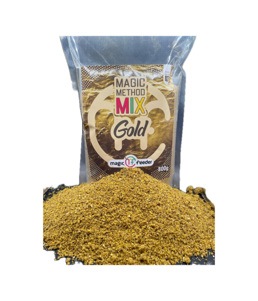 Zanęta Magic FEEDER Method Mix GOLD 800g Zanęta Magic FEEDER Method Mix GOLD 800g