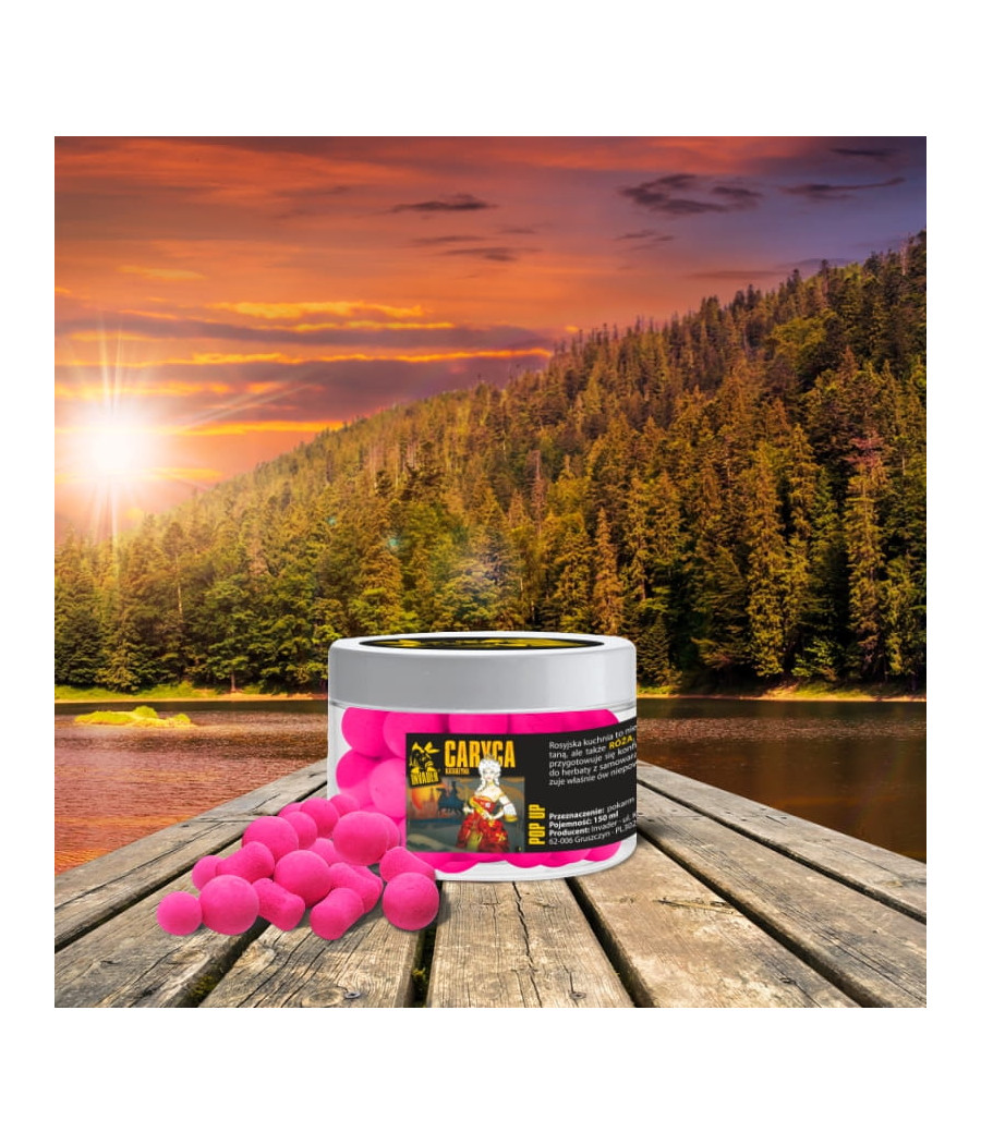 Kulki Karpiowe Pop Up Caryca Róża INVADER