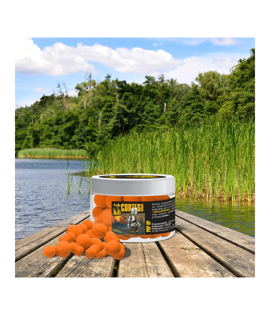 Kulki Karpiowe Pop Up Cortes Ananas Brzoskwinia INVADER