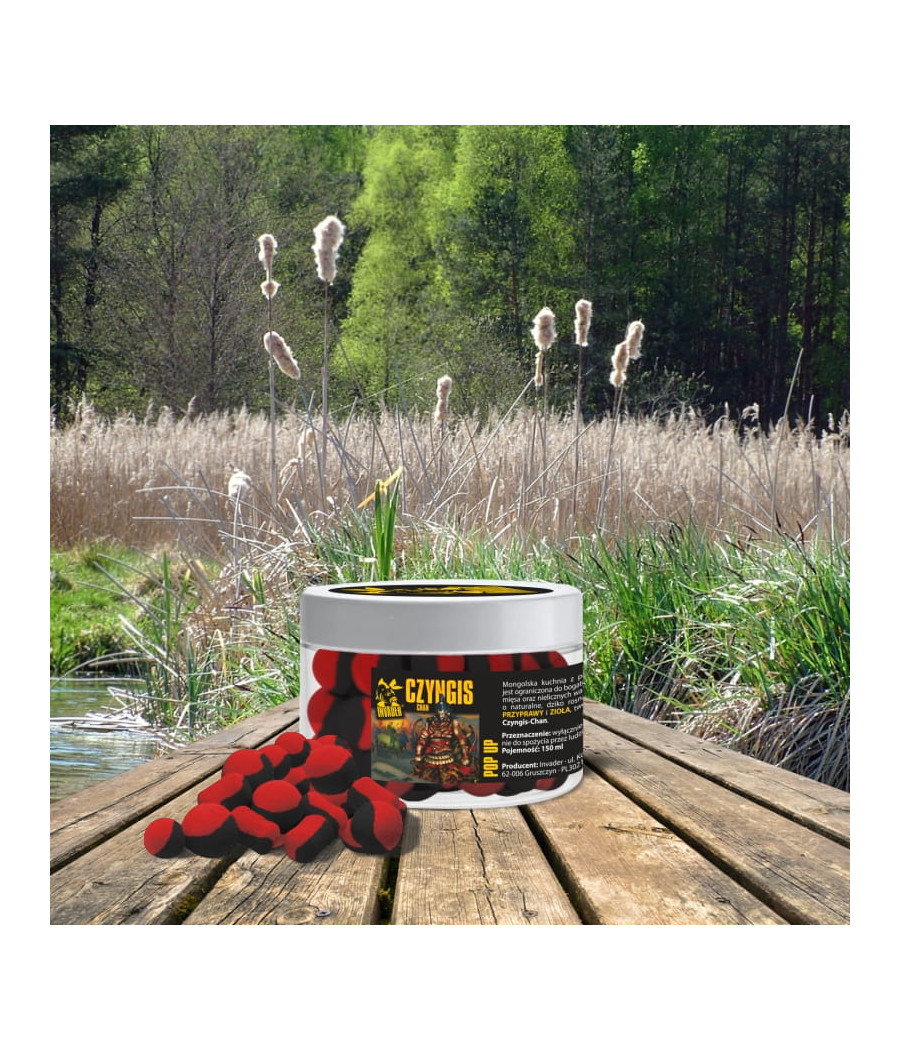 Kulki Karpiowe Pop Up Czyngis - Chan Przyprawy Zioła INVADER