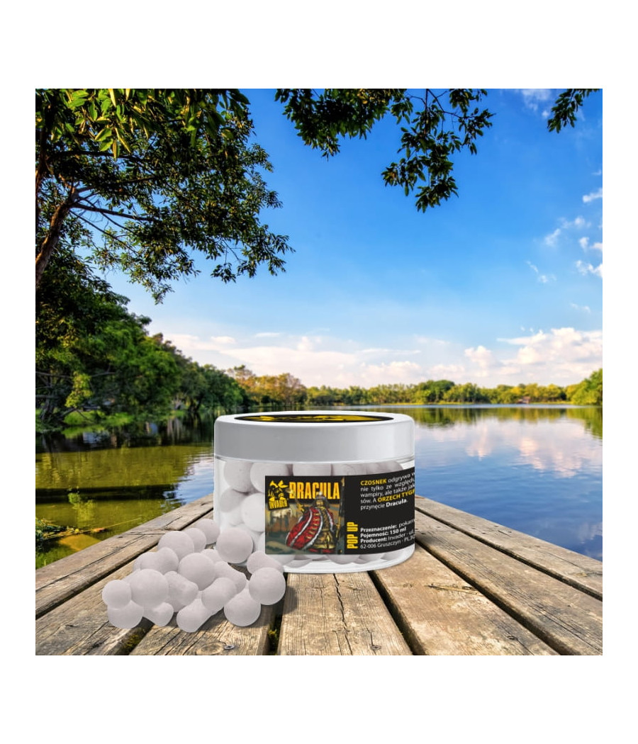 Kulki Karpiowe Pop Up Dracula Czosnek Orzech Tygrysi INVADER