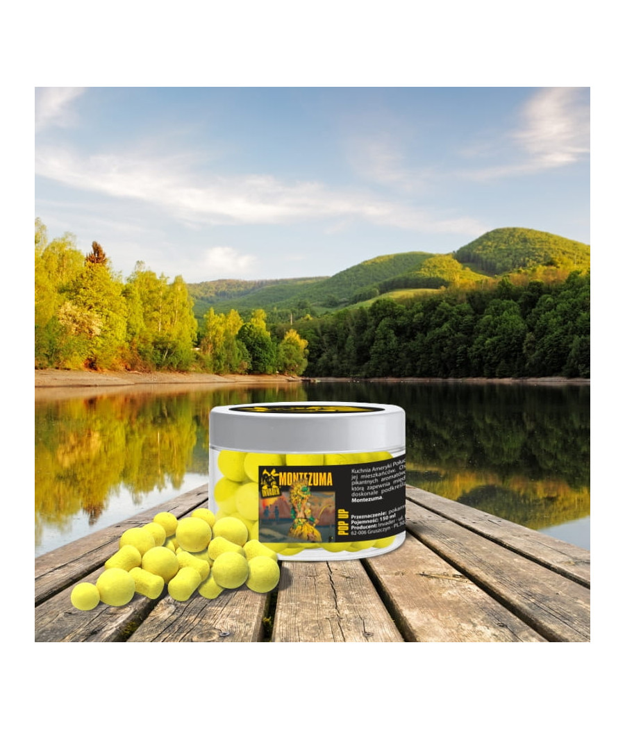 Kulki Karpiowe Pop Up Montezuma Ananas INVADER